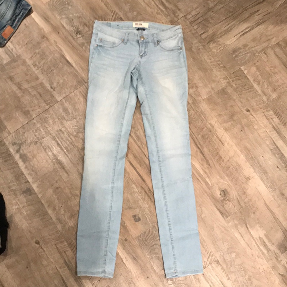 Womens Garage Light Wash Jegging